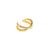 Exquisite Adjustable Gold Plated Ring