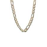 Thick Chain Silver Plated Necklace