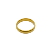 Smooth Gold Plated Ring