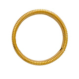 Elastic Smooth Gold Plated Bracelet