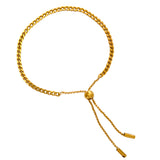 Keel Chain Gold Plated Bracelet